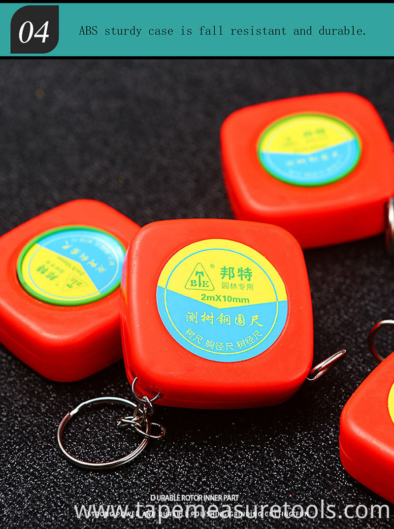 Wholesale custom logo 2m Push lock mini measuring tapes body measurement tape